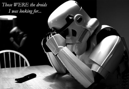 Storm Trooper - Those WERE the droids I was looking for...lol