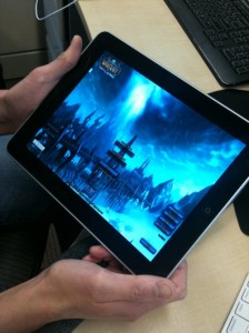 World of Warcraft (WoW) Streaming on iPad